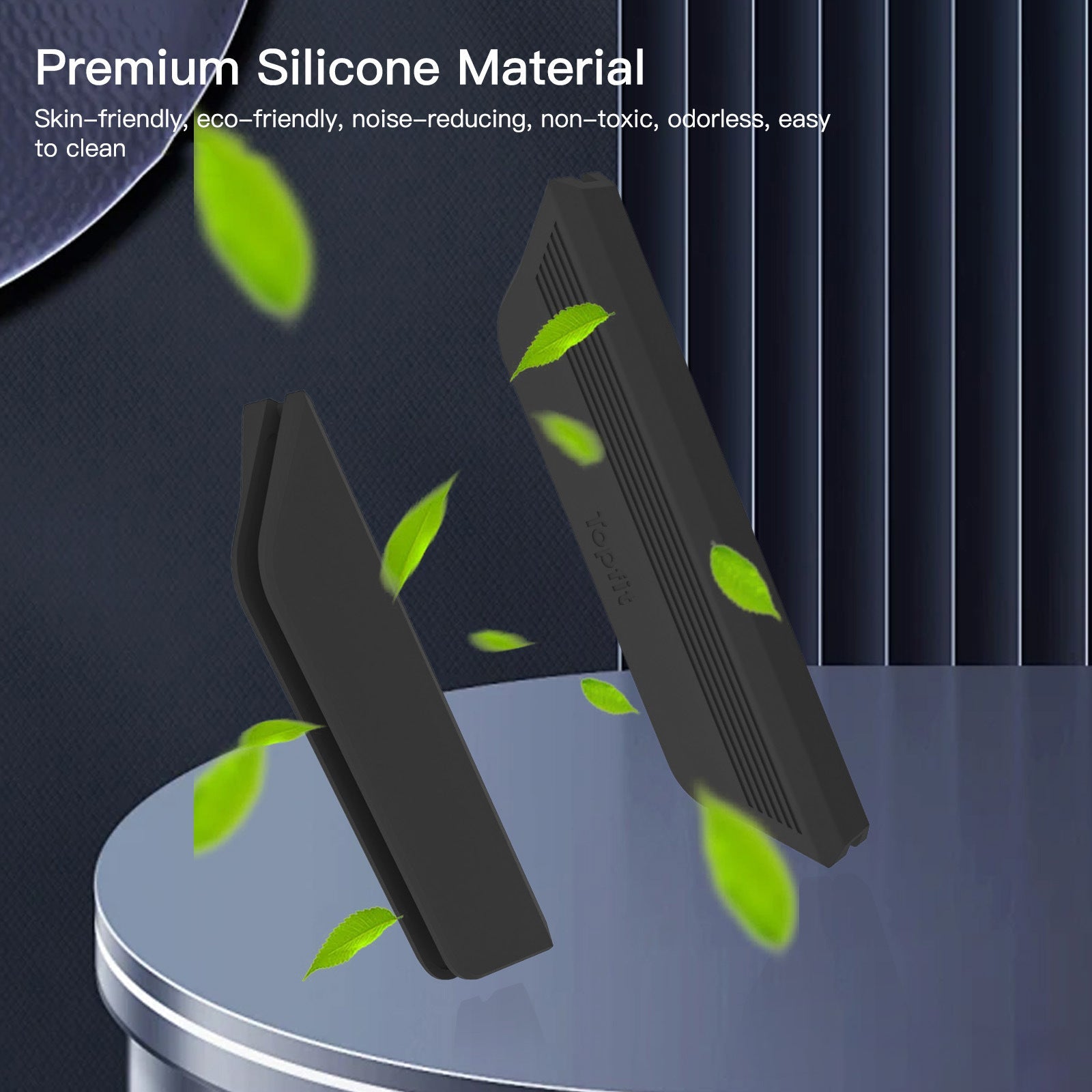 Cybertruck Door Armrest Pads (4 - Pack) | Black Silicone for Comfort & Protection - Tesery Official Store