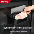 Cybertruck Door Slot Organizer | Silicone Storage & Privacy Box - Tesery Official Store