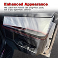 Cybertruck Lower Door Panel Armrest Overlays | Real Molded Carbon Fiber (4 - Piece Set) - Tesery Official Store