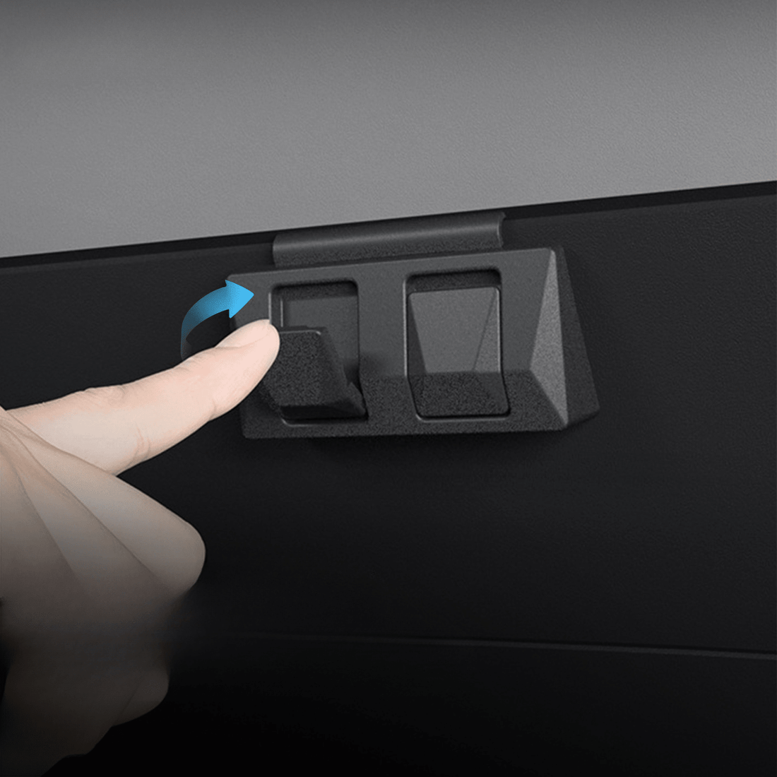 Cybertruck Passenger Glove Box Hook – Integrated Interior Hanging Storage (2024+) - Tesery Official Store