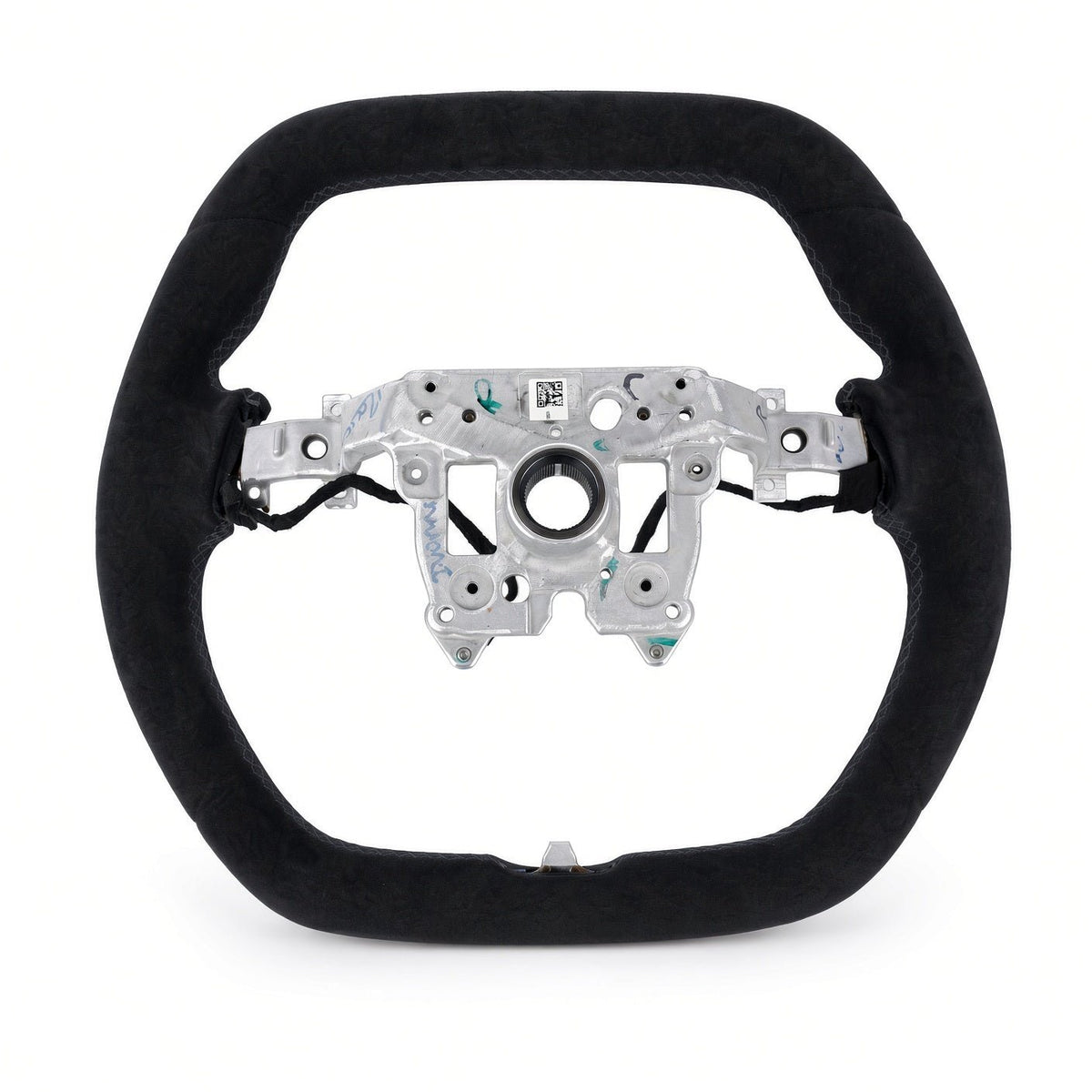 D-Shaped Alcantara Steering Wheel for Model 3 Highland / Model Y Juniper - Tesery Official Store