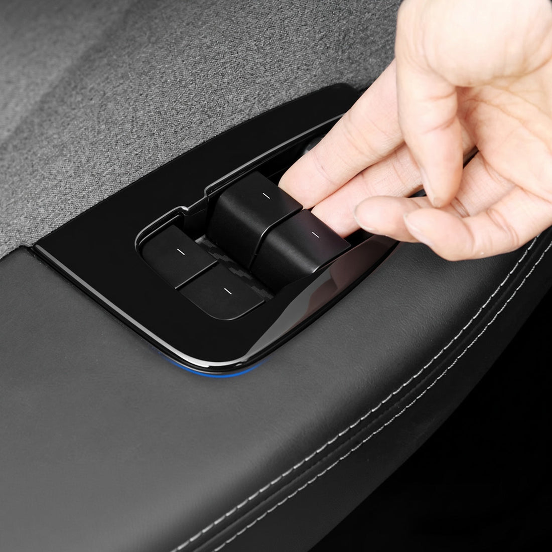 Door Lock Switch Cover Trim for Tesla Model Y Juniper & Model YL - Tesery Official Store