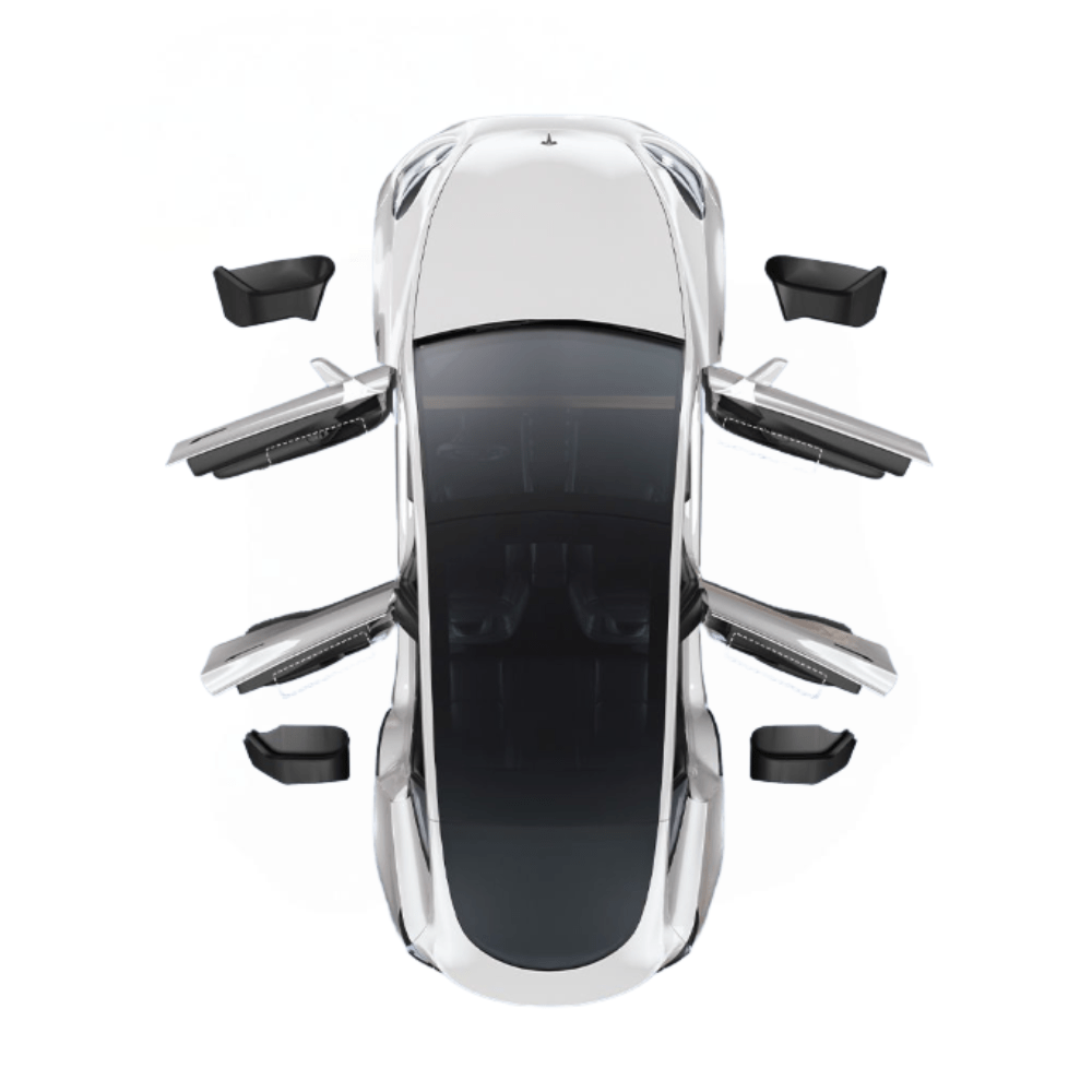 Door Storage Box for Tesla Model 3 Highland & Model Y Juniper (4PCS) - Tesery Official Store