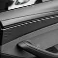 Dry Carbon Fiber Door Panel Trim Covers for Model Y Juniper - Tesery Official Store