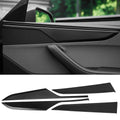 Dry Carbon Fiber Door Panel Trim Covers for Model Y Juniper - Tesery Official Store