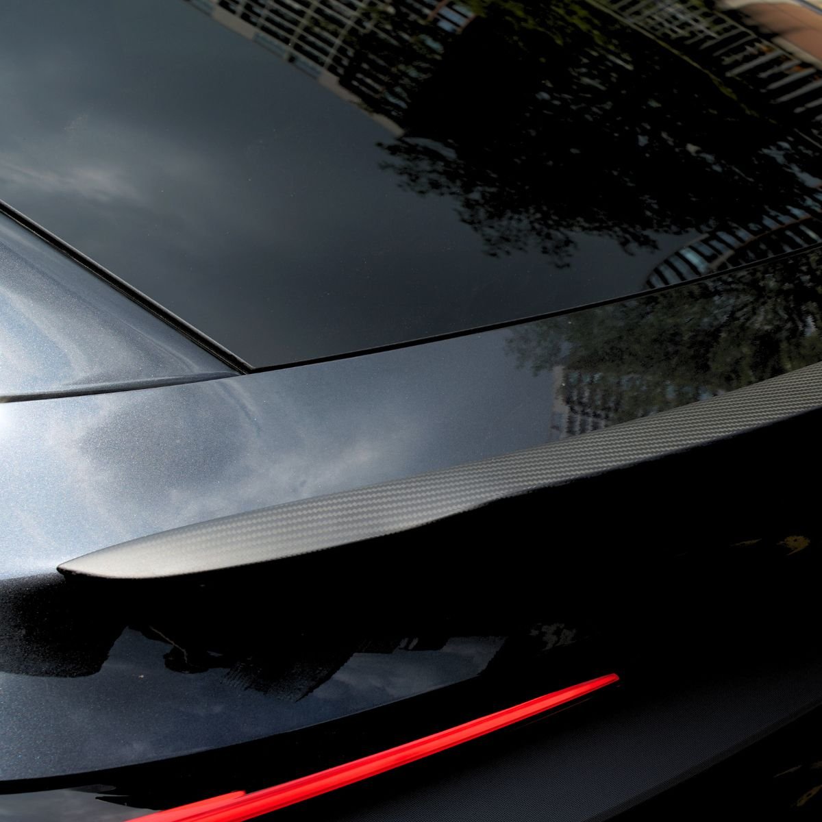 Dry Carbon Fiber Rear Trunk Spoiler for Tesla Model Y Juniper - Tesery Official Store