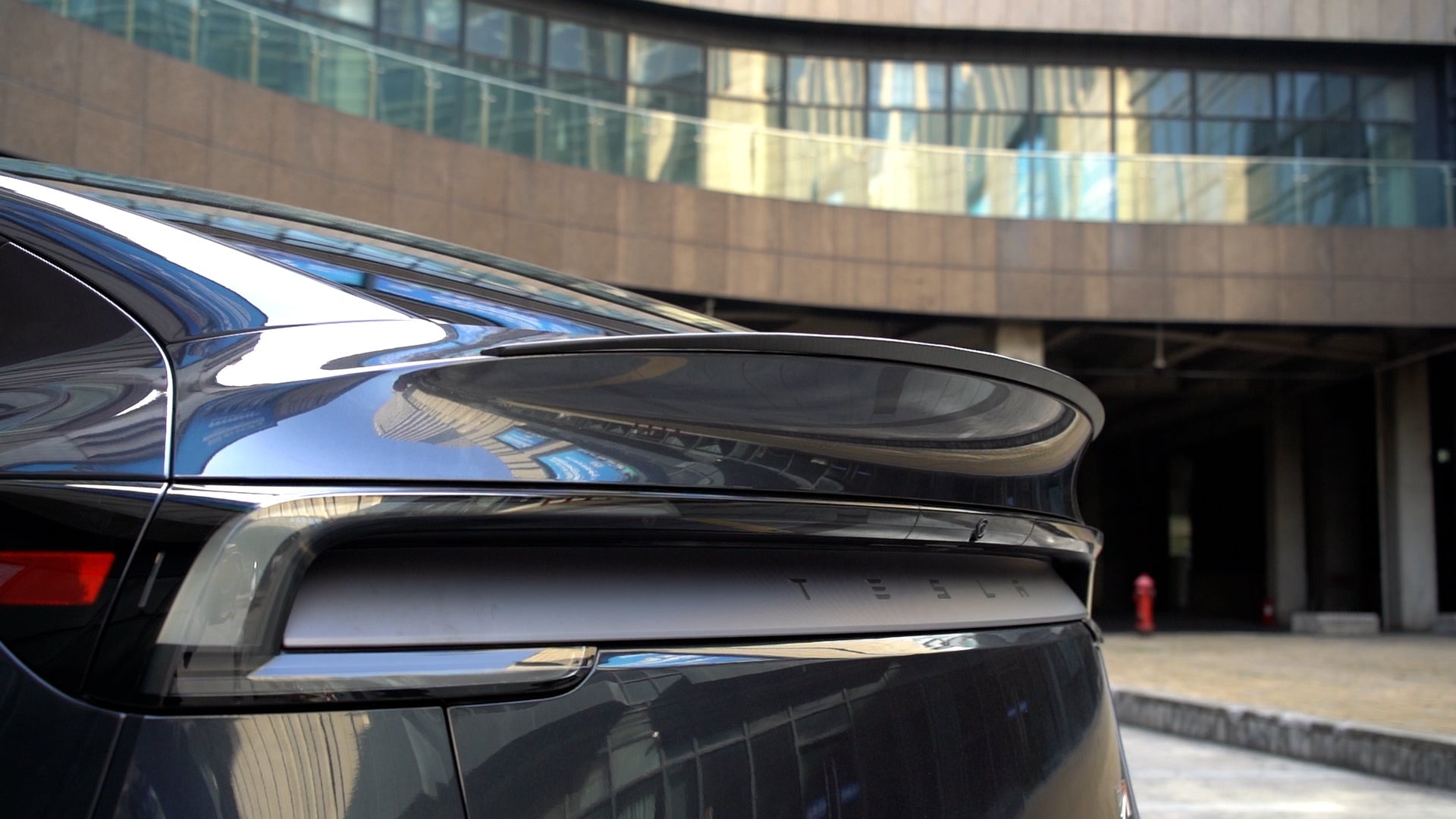 Dry Carbon Fiber Rear Trunk Spoiler for Tesla Model Y Juniper - Tesery Official Store