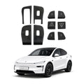 Dry Carbon Fiber Window Lift Button Trim & Switch Covers for Tesla Model Y L - Tesery Official Store