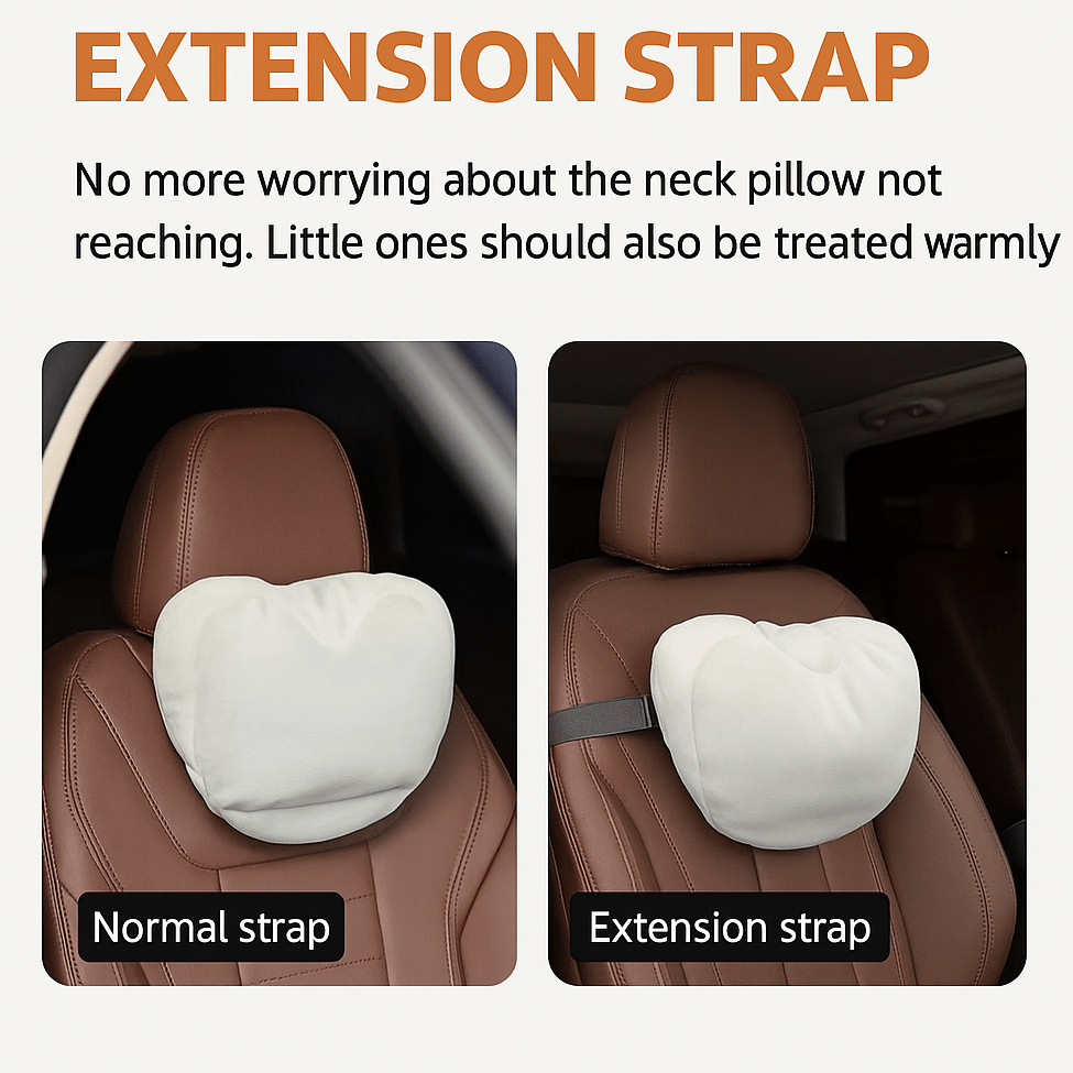 Dual - Layer Pressure Relief Headrest for Tesla Model 3/Y/S/X - Tesery Official Store