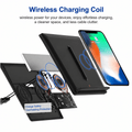 Dual Wireless Phone Charger with USB Splitter Cable for Tesla Model 3 2017-2020 - Tesery Official Store