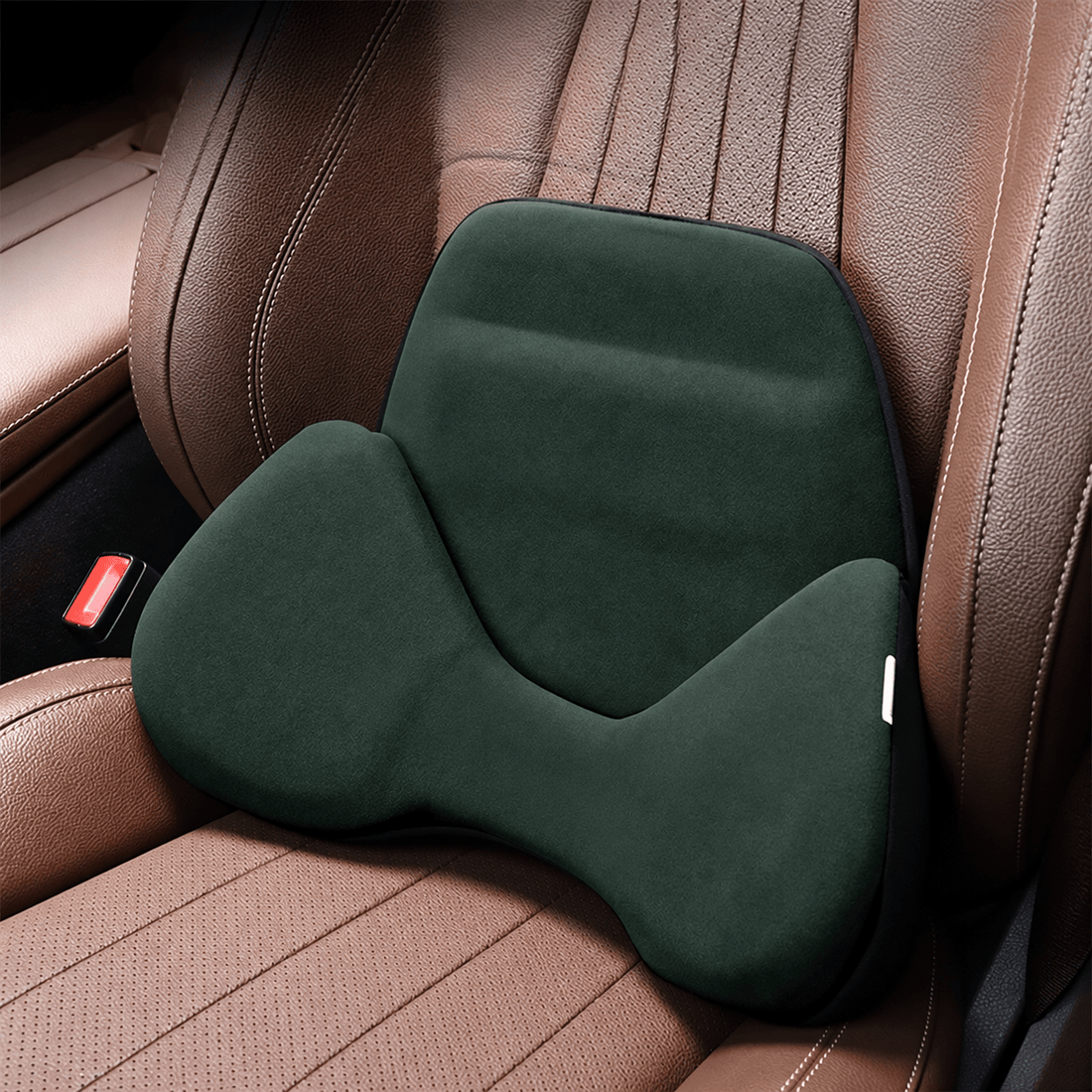 Ergonomic All Weather Alcantara Lumbar Support Pillow for Tesla - Tesery Official Store