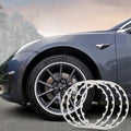 Flash Sale: DuPont Nylon Wheel Rim Protectors for Tesla | 4-Piece Set | Curb Rash Guard | Impact Resistant - Tesery Official Store