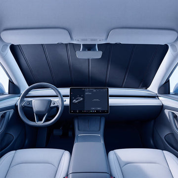 Foldable Front Windshield Sunshade for Model 3 & Model Y - Tesery Official Store