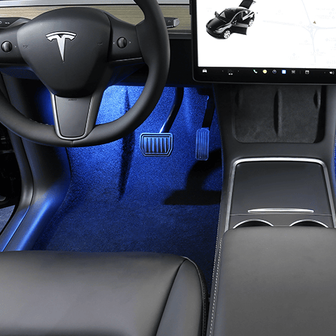 Footwell LED Lights for Tesla Model 3/Y/S/X (4PCS) - Tesery Official Store