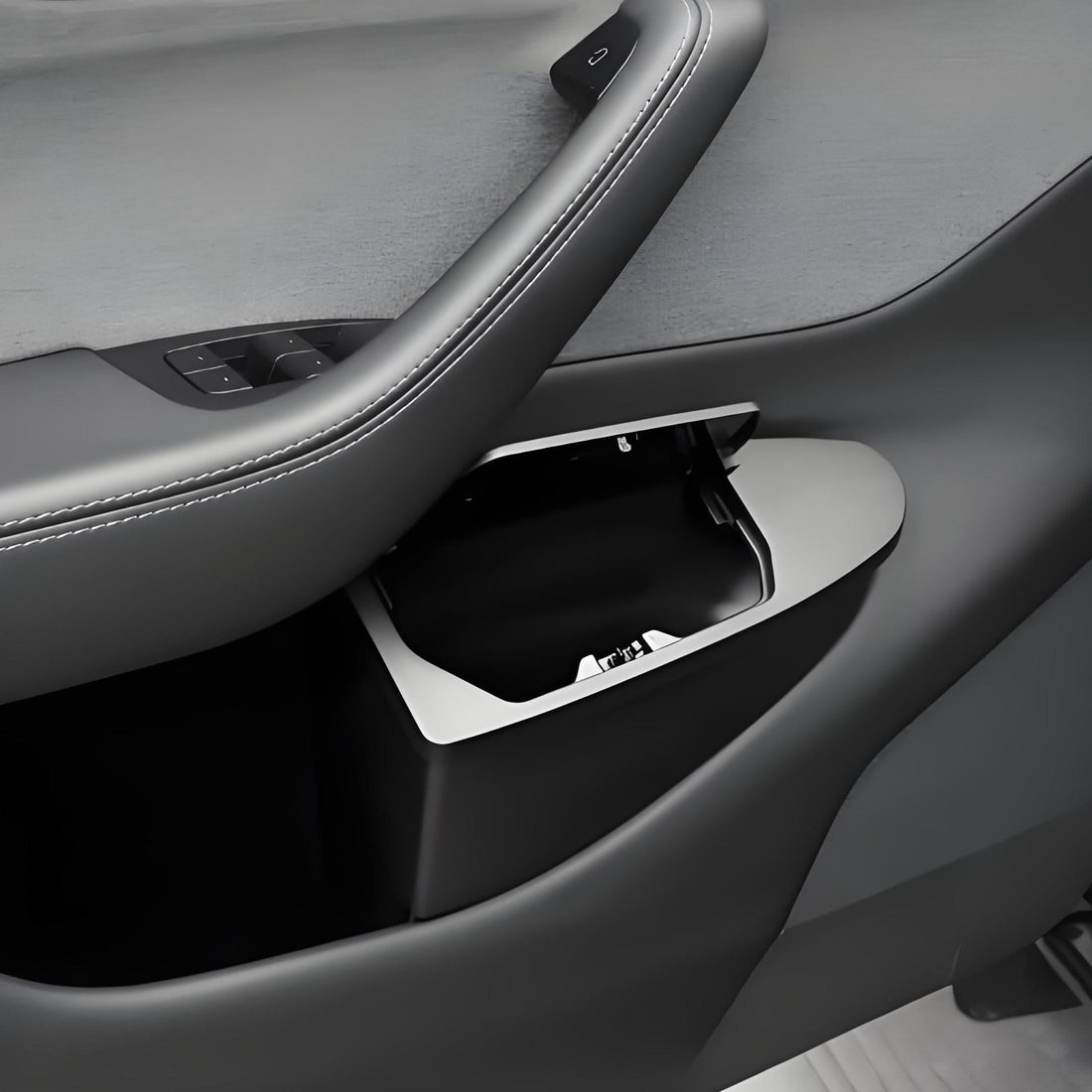 Front Door Trash Can Organizer for Tesla Model Y Juniper (2PCS) - Tesery Official Store