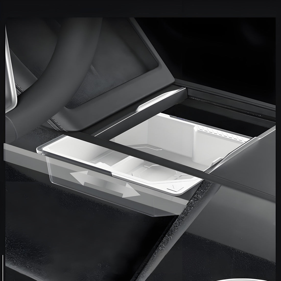 Functional Style Central Control Storage Box for Model Y Juniper & Model 3 Highland - Tesery Official Store