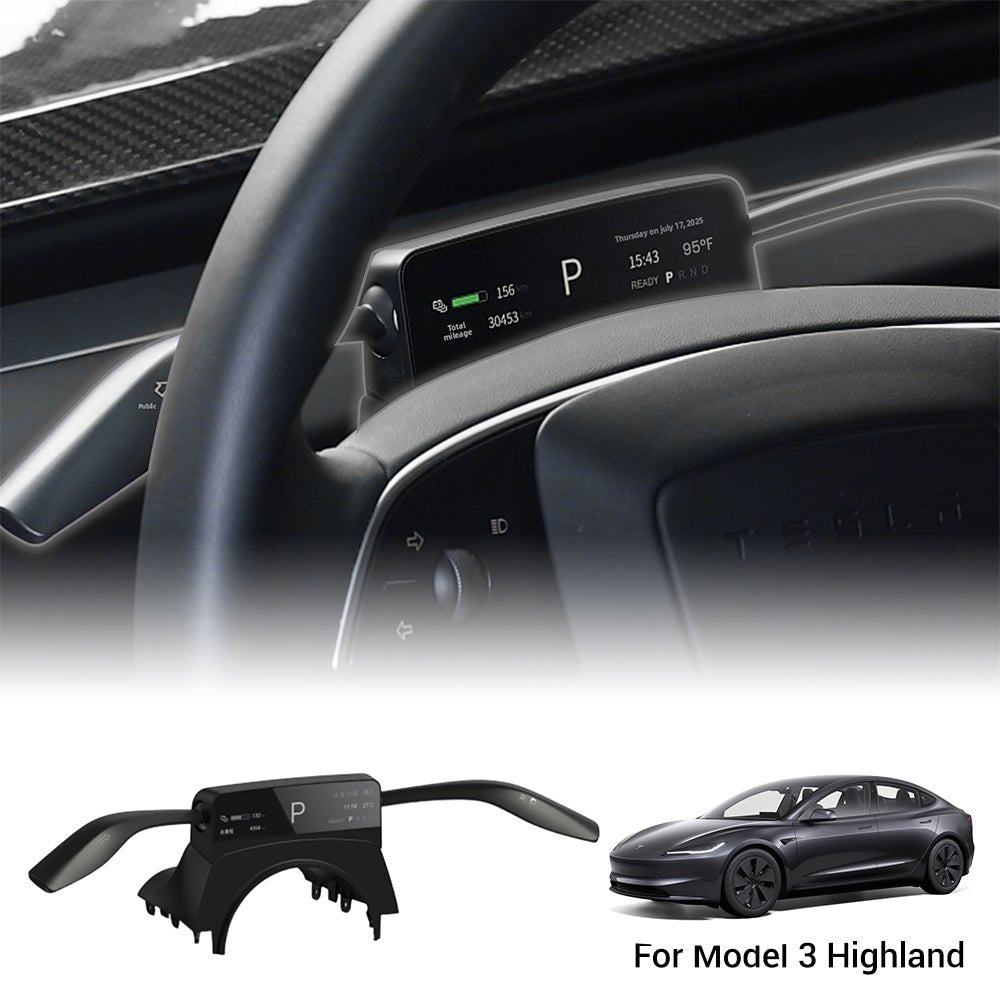 Gear Shift Stalks Heads Up Display for Model 3 Highland / Model Y Juniper - Tesery Official Store
