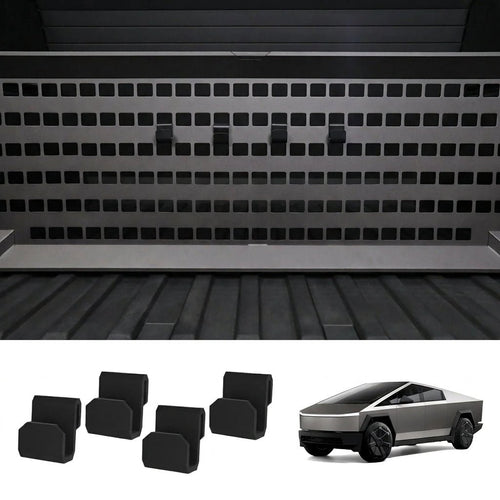 Heavy - Duty Molle Hooks for Cybertruck Vault (4 PCS) | Cargo Divider - Tesery Official Store