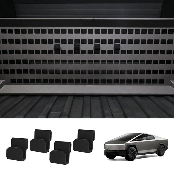 Heavy - Duty Molle Hooks for Cybertruck Vault (4 PCS) | Cargo Divider - Tesery Official Store