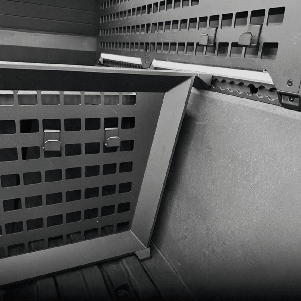 Heavy - Duty Molle Hooks for Cybertruck Vault (4 PCS) | Cargo Divider - Tesery Official Store