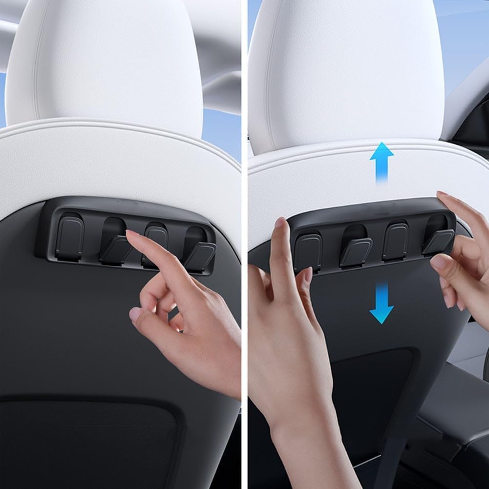 Hidden Seat Back Hooks for Tesla Model 3/Y - Tesery Official Store