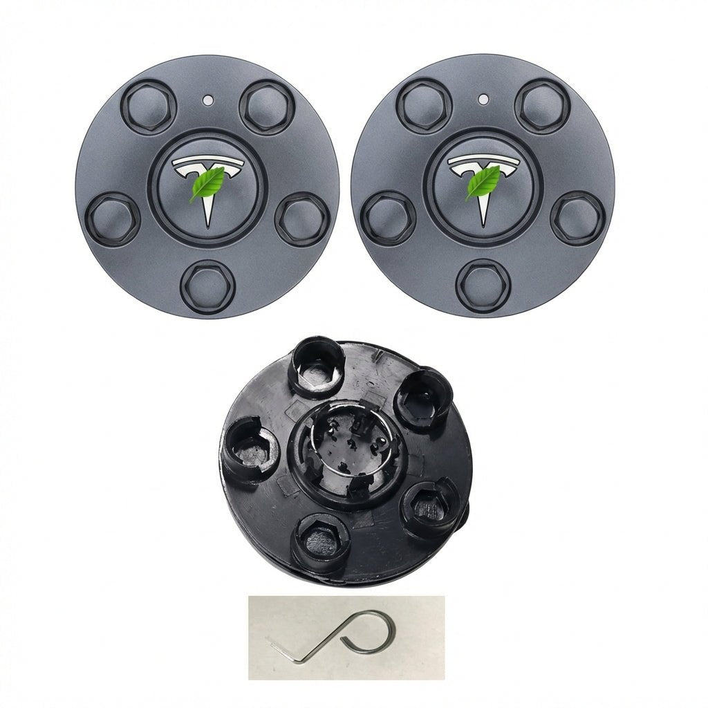 Hub Center Caps for Tesla Model 3 Highland (2024+) 18’’ Photon Wheels – Threaded Style | Tesery - Tesery Official Store