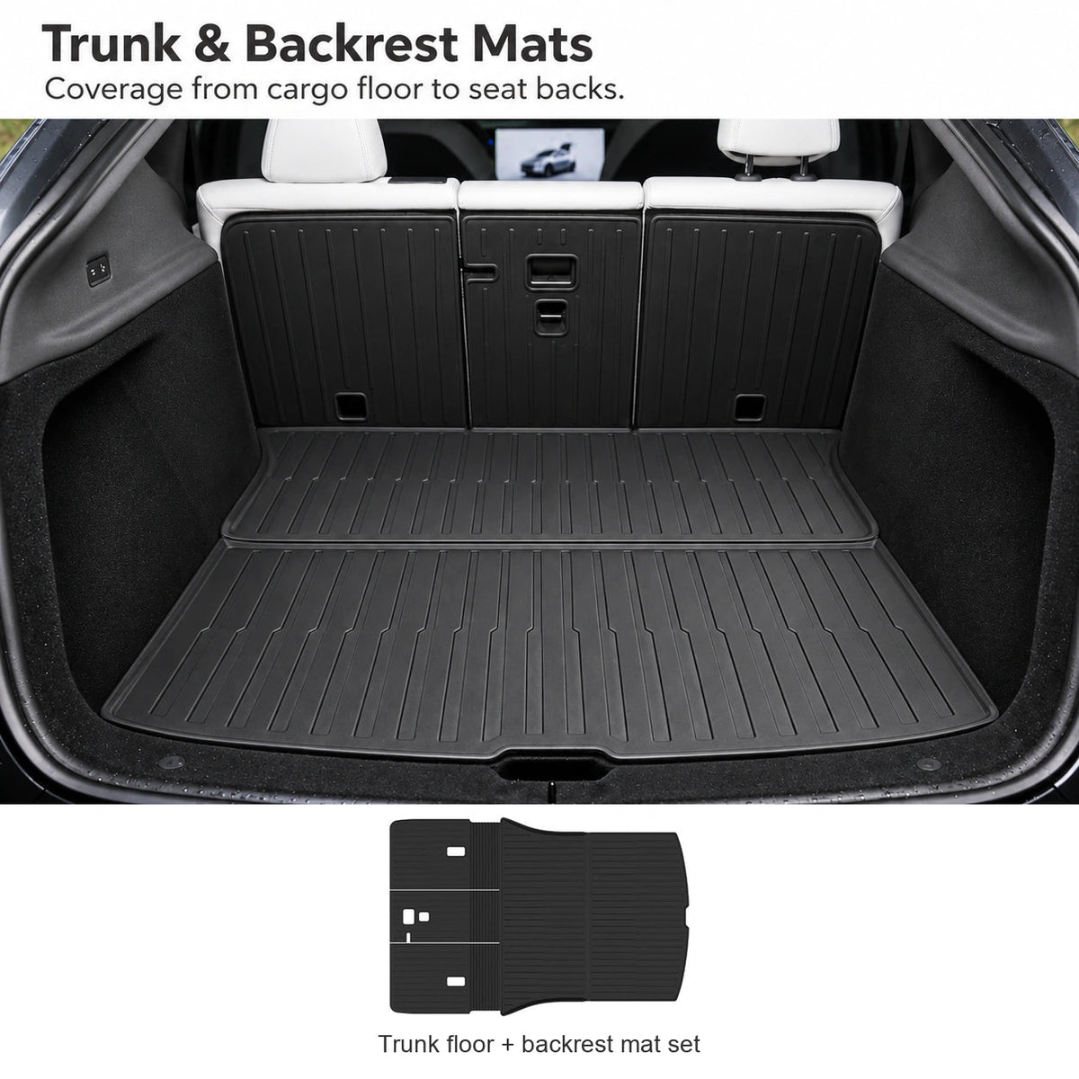 Interior & Trunk Protection Accessories Kit for Tesla Model Y Premium - Tesery Official Store