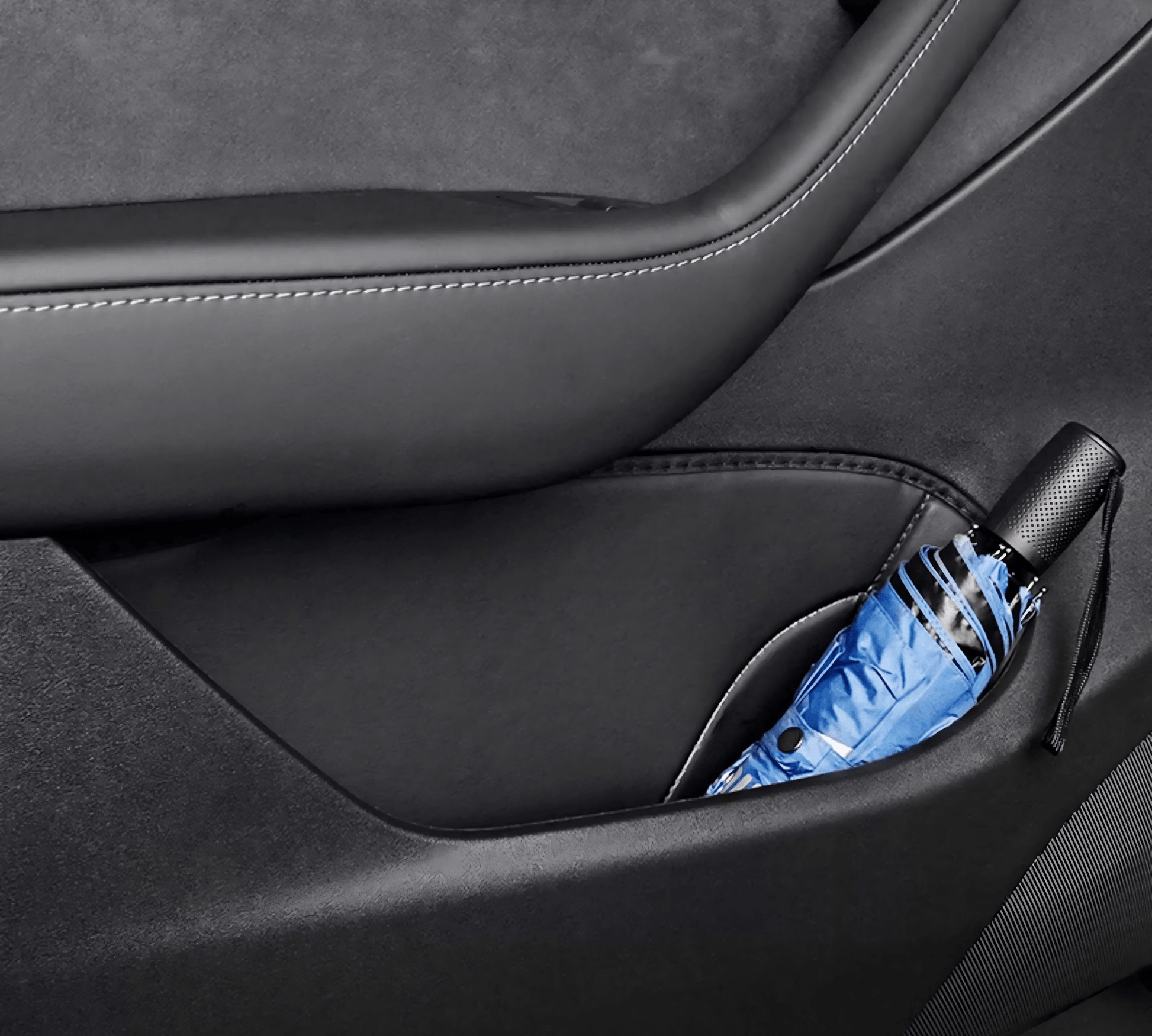 Leather Door Slot Storage Protective Pad for Tesla Model Y - Tesery Official Store