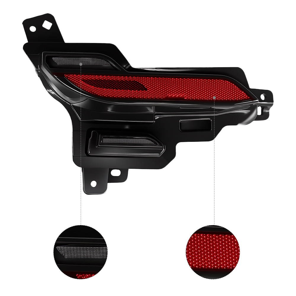 LED Rear Bumper Reflector Lights for Model Y Juniper - Tesery Official Store