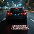 Time Tunnel License Plate Projection Lights for Model 3 Highland/Model Y - Tesery Official Store