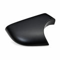 Matte-black lower mirror replacement shell with a curved mirror-arm opening