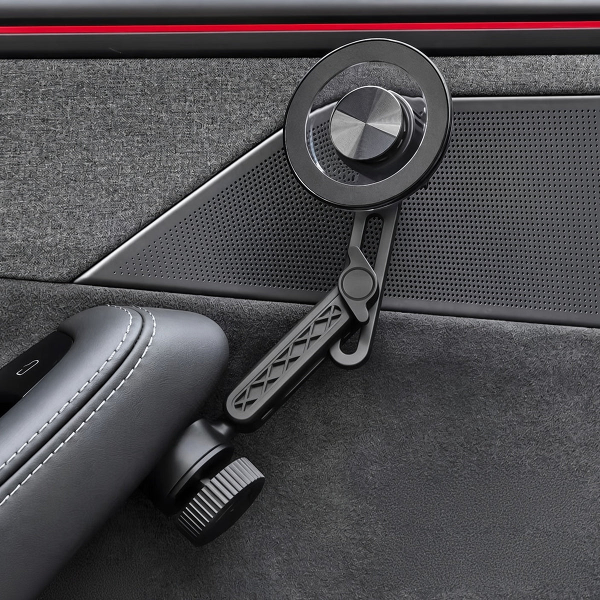 Magnetic Driver Side Door Phone Mount for Tesla Model 3 Highland & Model Y Juniper - Tesery Official Store