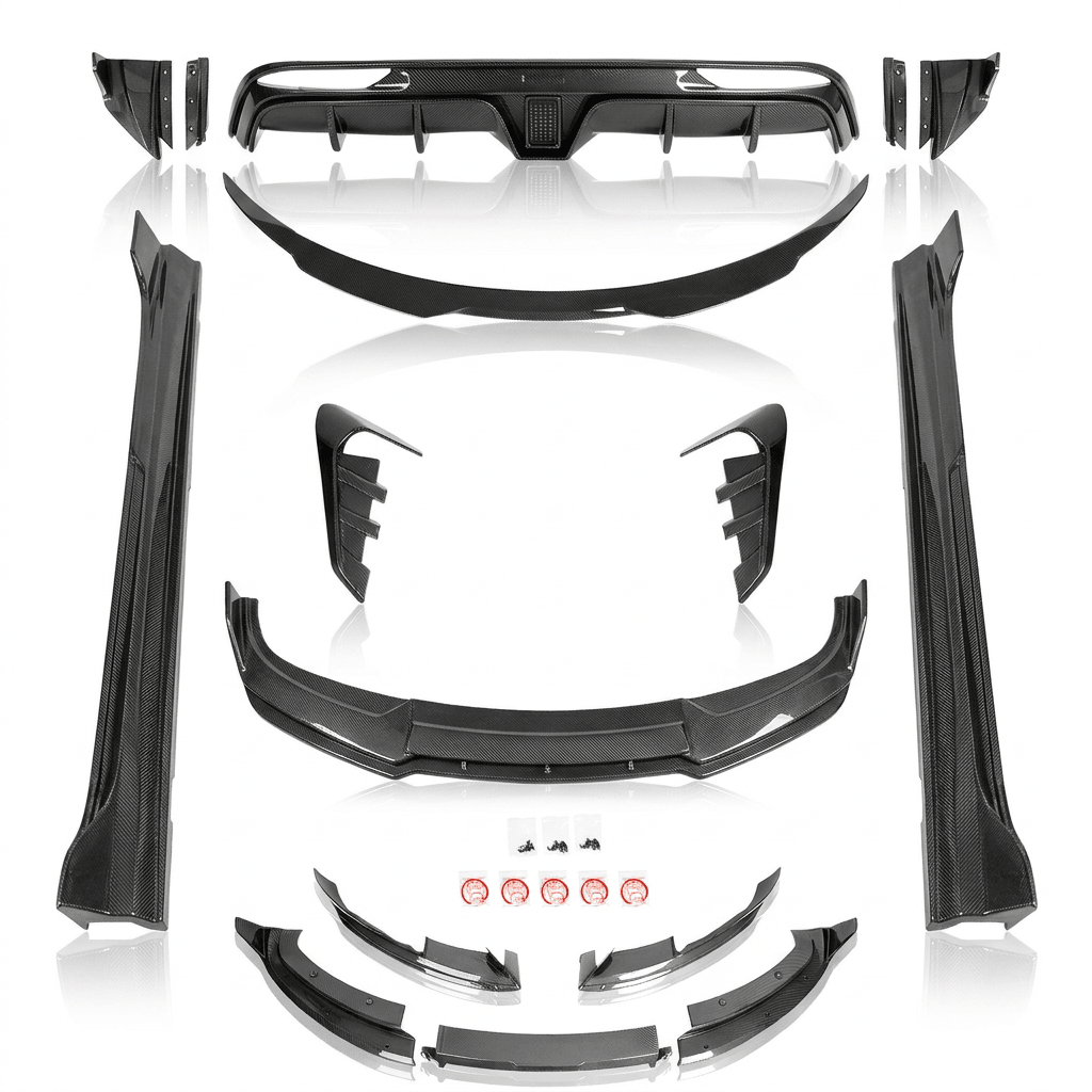 Model 3 Highland Body Kit – 5-Piece ABS Aero Package | Tesery - Tesery Official Store