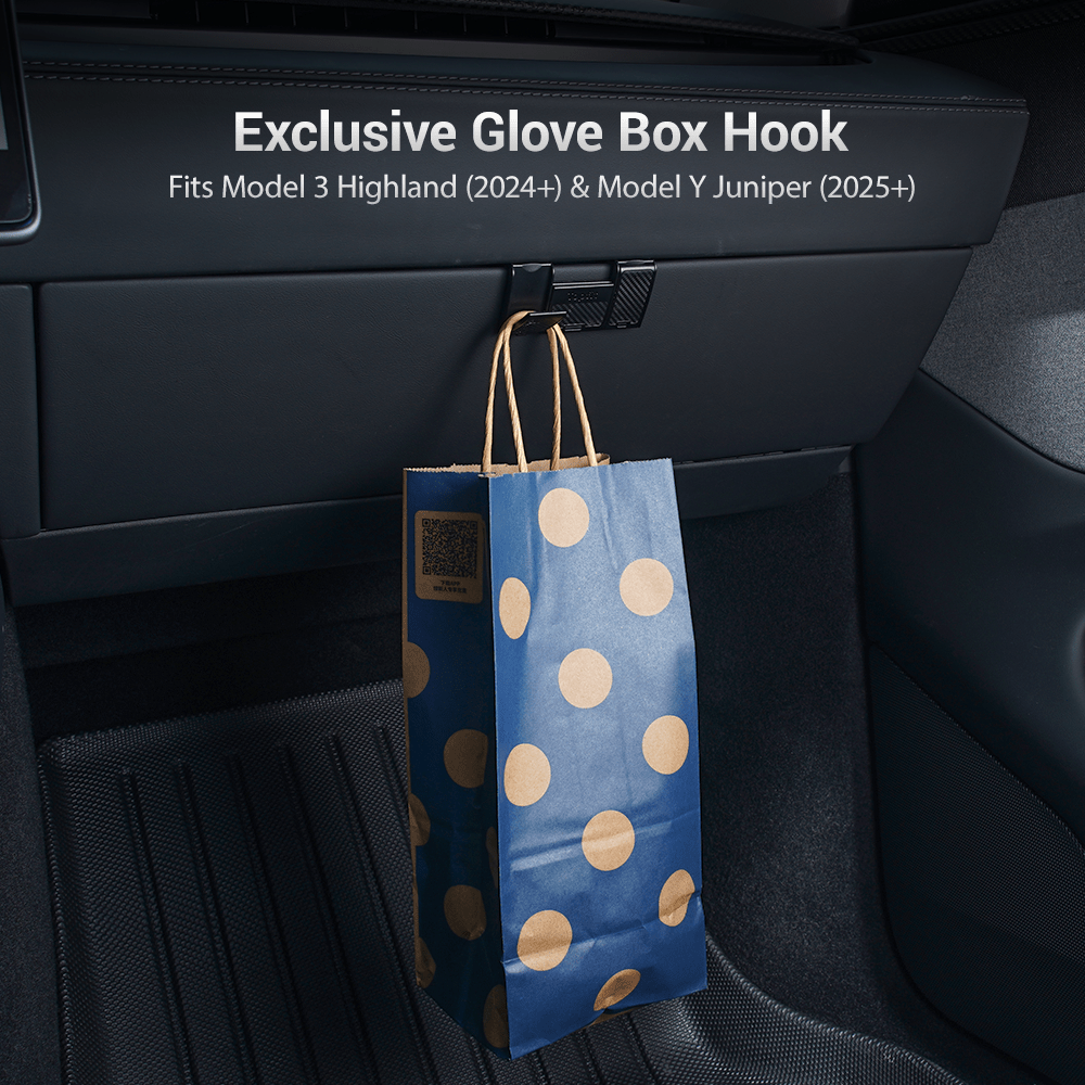 Model 3 Highland & Model Y Juniper Glove Box Hook - Tesery Official Store