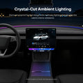 Model 3 Highland/Model Y Juniper Under Screen Crystal Dock | 3-in-1 Ambient Light, Aromatherapy & USB Fast Charging - Tesery Official Store