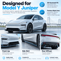 Model Y Juniper Premium & YL Body Kit – Front Lip, Side Skirts & Rear Diffuser - Tesery Official Store