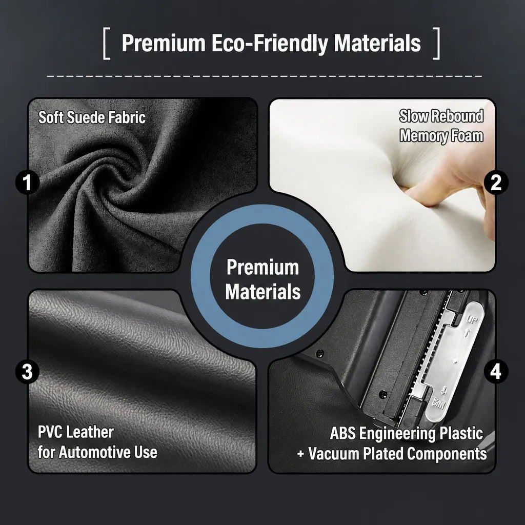 Model Y & Model 3 Ergonomic and Slow - Rebound Memory Foam Car Headrest - Tesery Official Store