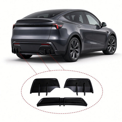 Model Y Standard ABS Body Kit - Rear Diffuser + Lower Bumper Lip | Tesery - Tesery Official Store