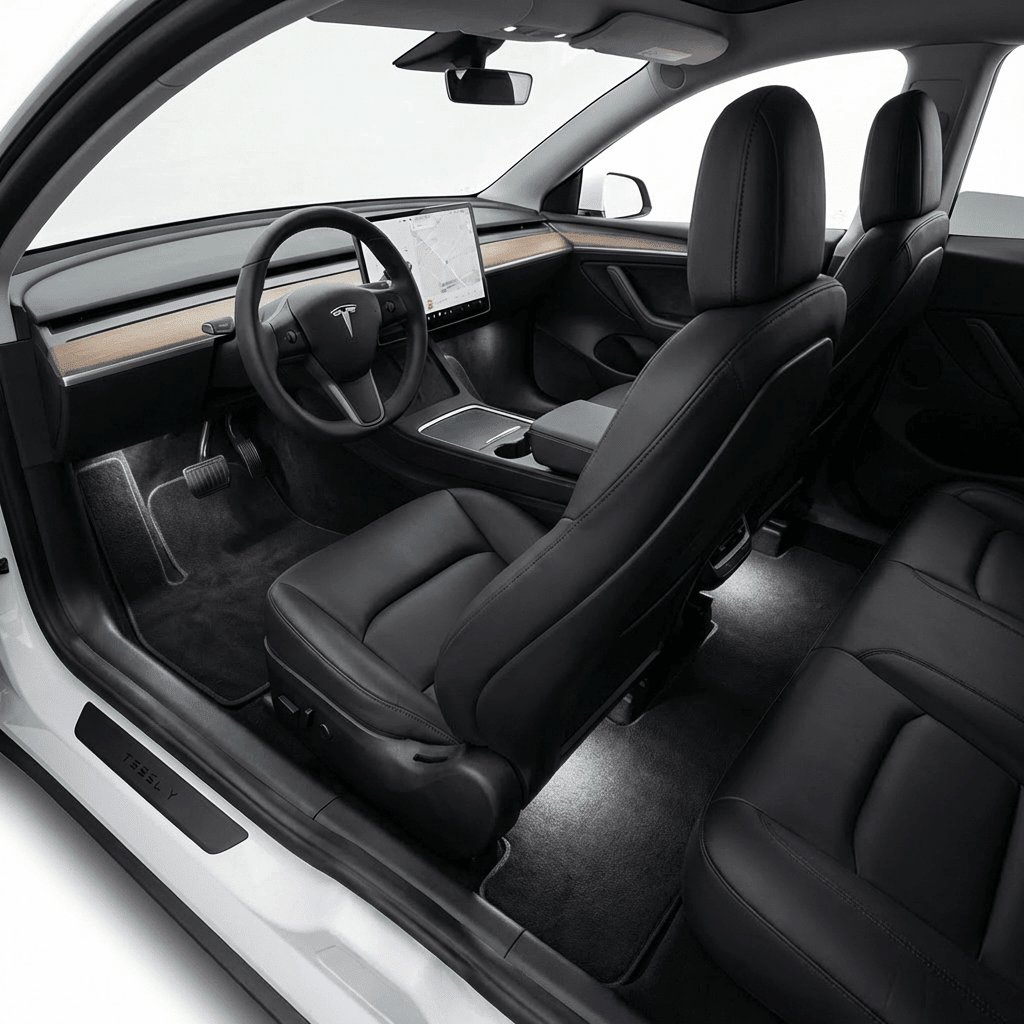 Multi - Color RGB Footwell LED Lights for Model 3/Y/S - Tesery Official Store