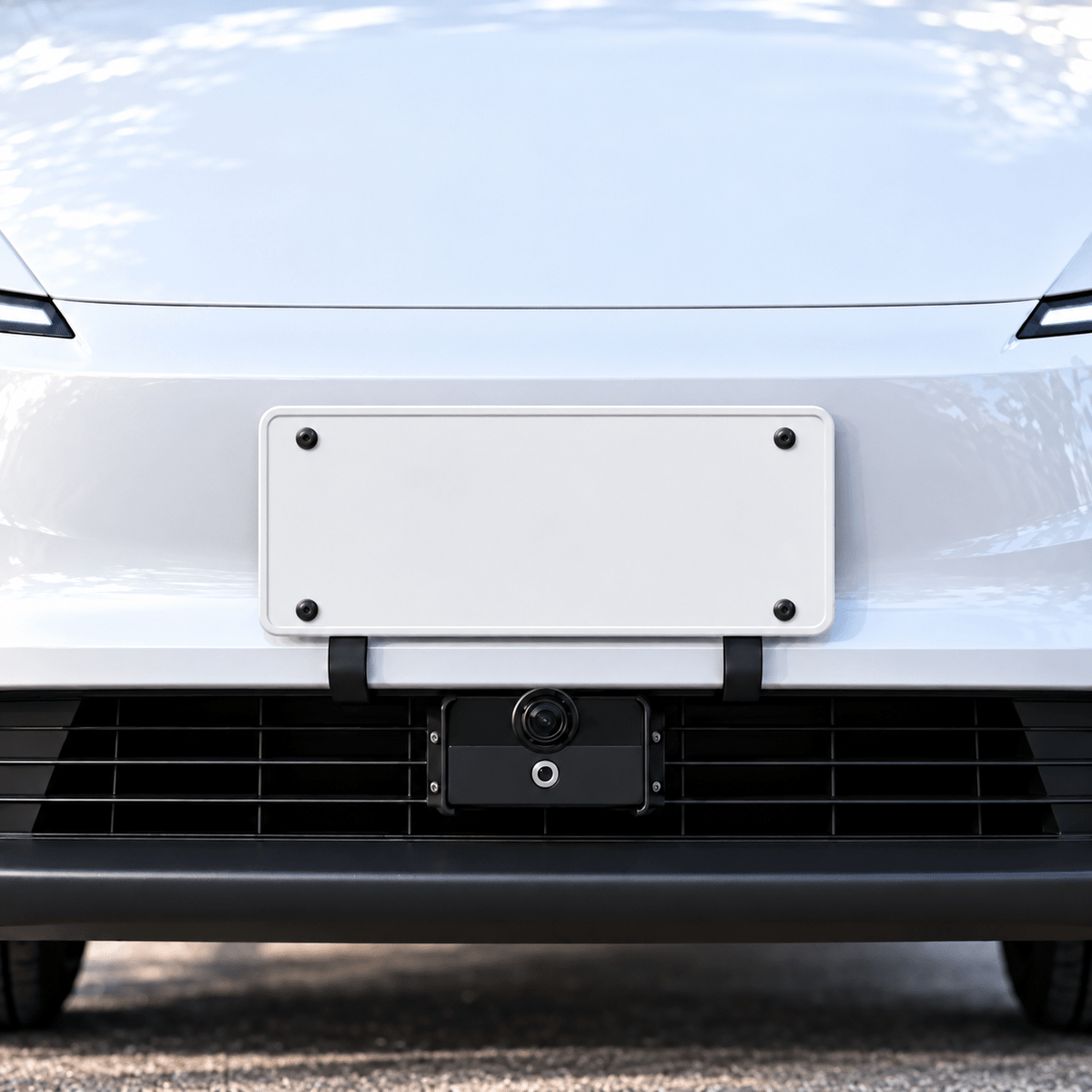 No-Drill Front License Plate Holder for Model Y Standard (2026+) - Tesery Official Store