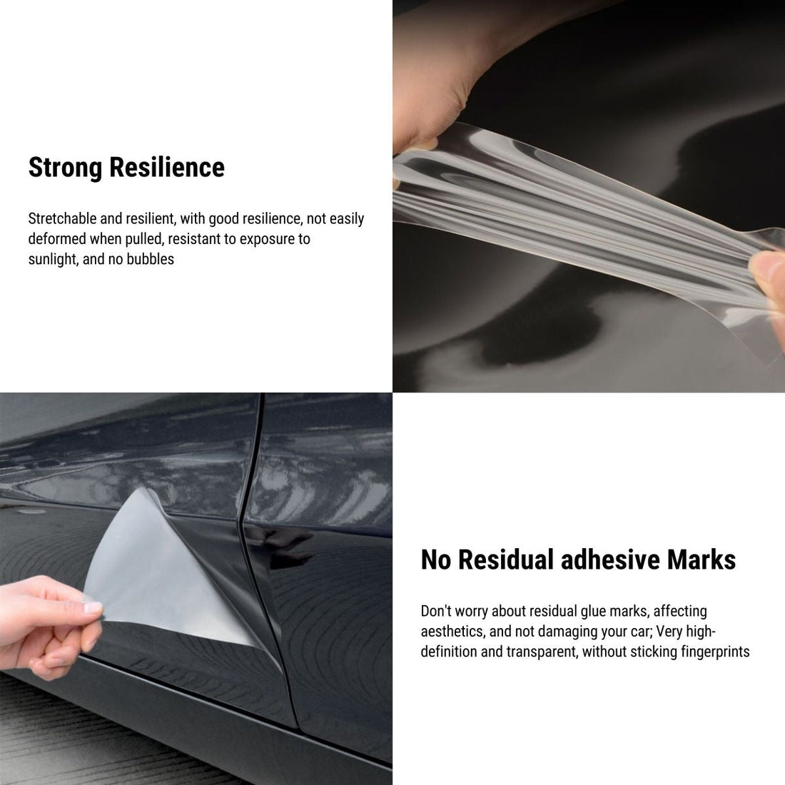 Paint Protection Film For Tesla Model Y Juniper / Model 3 Highland / Model YL (8 pieces) - Tesery Official Store