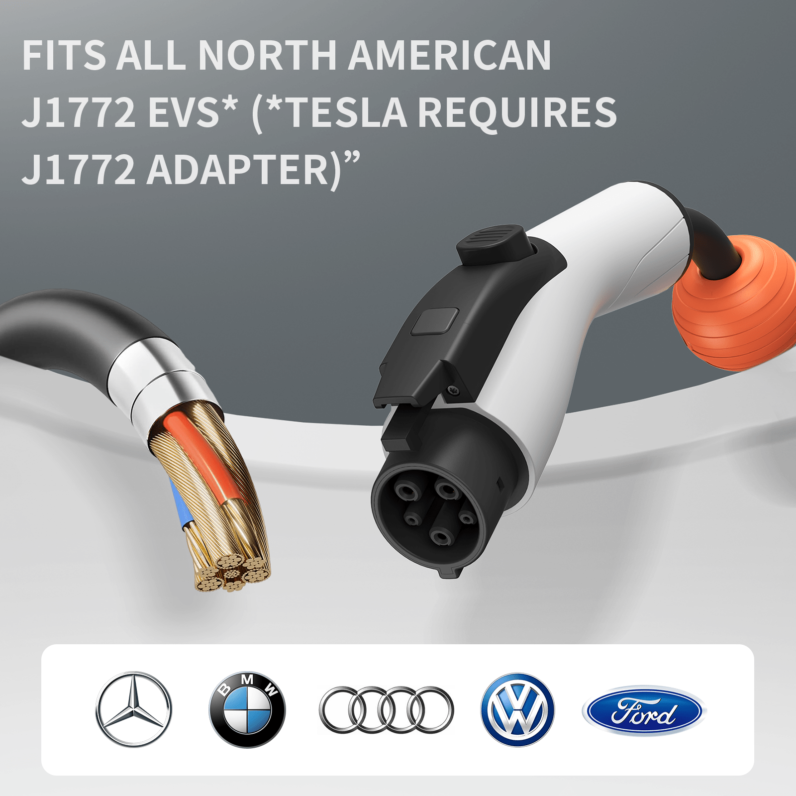 Portable EV Charger | 3.5KW AC | APP Control Wallbox - Tesery Official Store