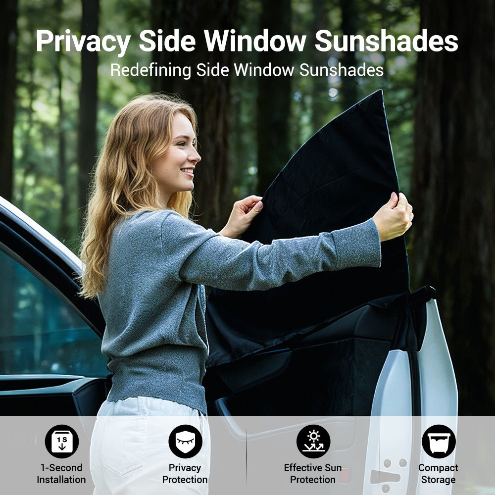 Privacy Side Window Shades for Model Y Juniper & Model 3 Highland - Tesery Official Store