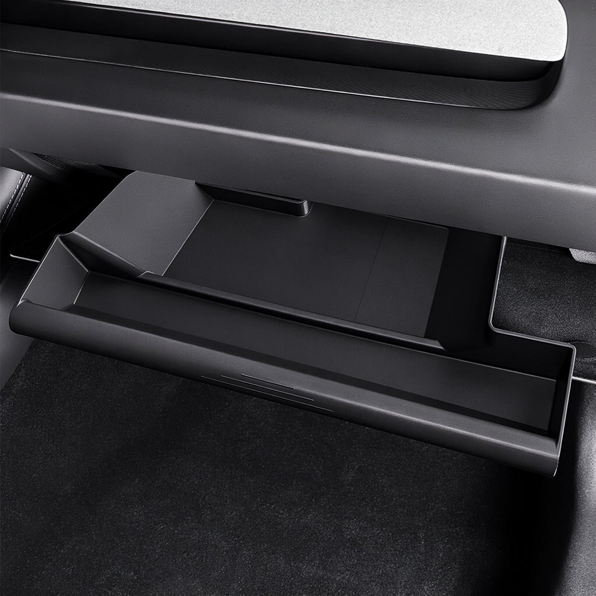 Push - Pull Glovebox Storage Case for Tesla Model 3 Highland / Model Y Juniper / YL (LHD) - Tesery Official Store