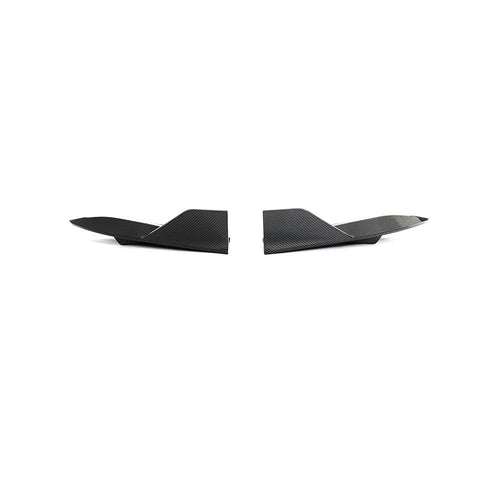 Real Carbon Fiber Rear Bumper Aprons for Model S | Clearance Sale - Tesery Official Store