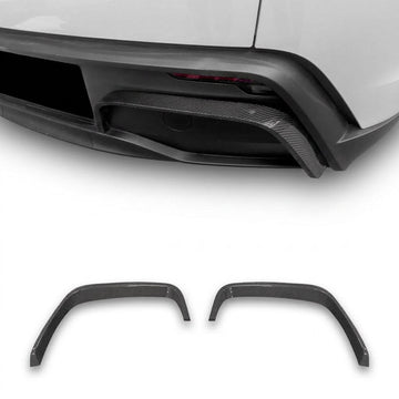 Real Carbon Fiber Rear Diffuser Bumper Trim for Model Y Juniper - Tesery Official Store