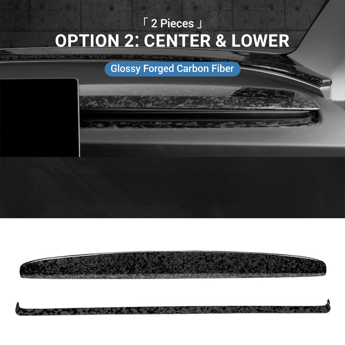Real Dry Carbon Fiber Dashboard Cover Overlay for Model 3 Highland & Model Y Juniper - Tesery Official Store