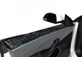 Real Dry Carbon Fiber Upper Door Trim Panel Overlay for Model 3 Highland & New Model Y - Tesery Official Store