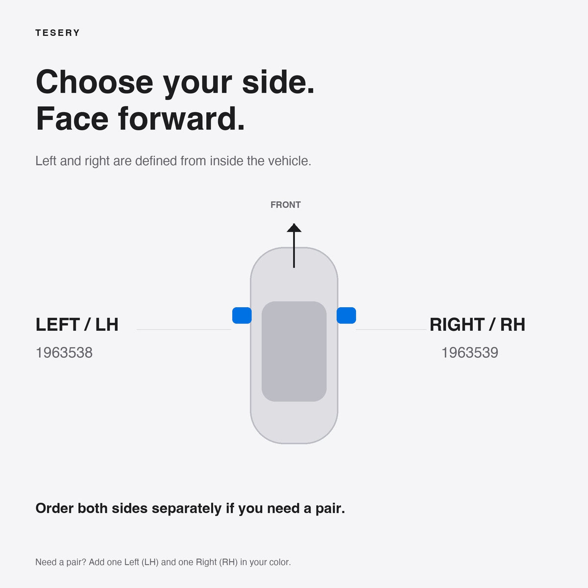 Replacement Mirror Cover for Tesla Model Y Juniper & Model YL - Tesery Official Store