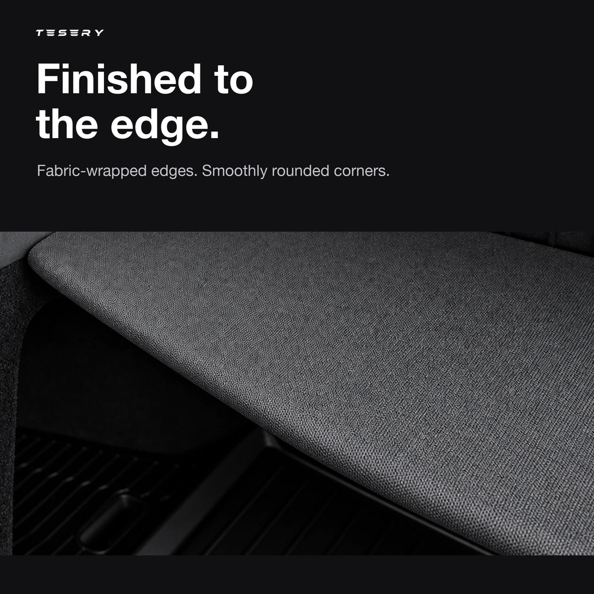 Rigid Trunk Cargo Cover for Tesla Model YL 6-Seater 2026+ - Tesery Official Store